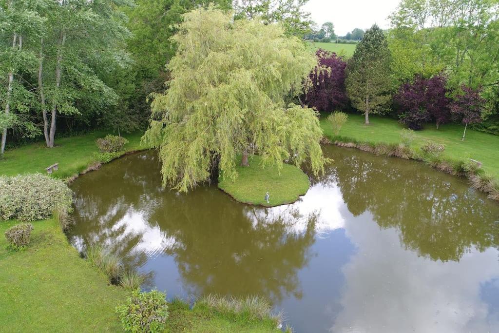 Вилла Domaine Du Bois L'Abbe Epaignes Экстерьер фото