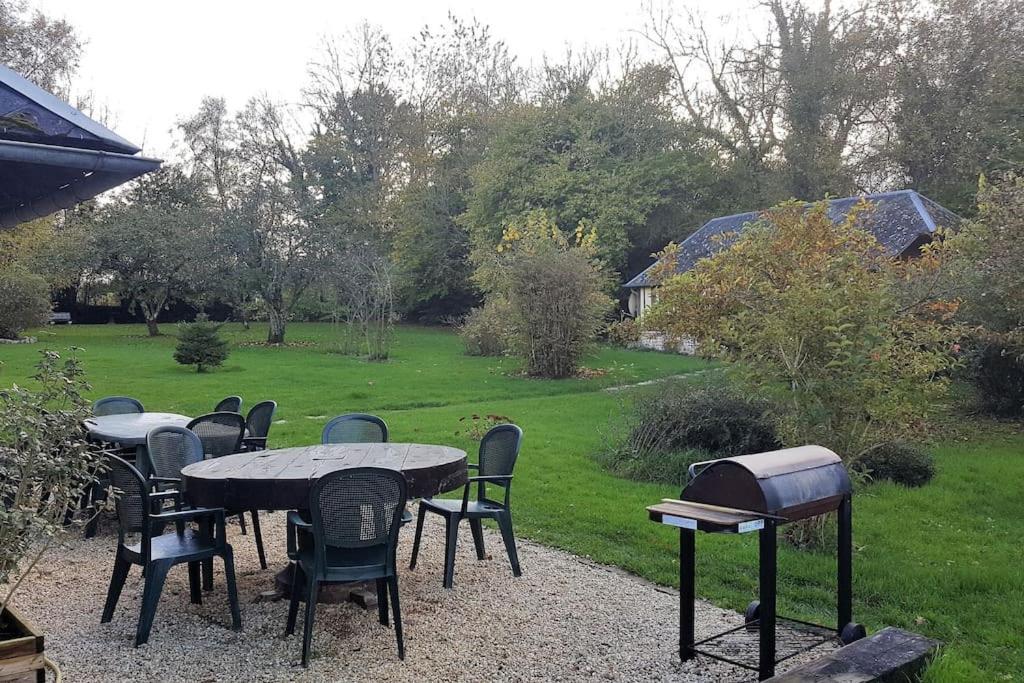 Вилла Domaine Du Bois L'Abbe Epaignes Экстерьер фото