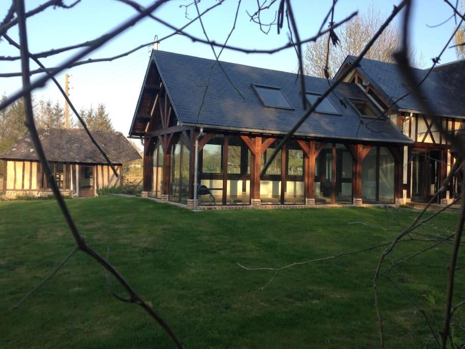 Вилла Domaine Du Bois L'Abbe Epaignes Экстерьер фото