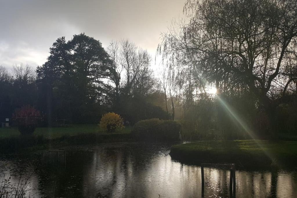 Вилла Domaine Du Bois L'Abbe Epaignes Экстерьер фото